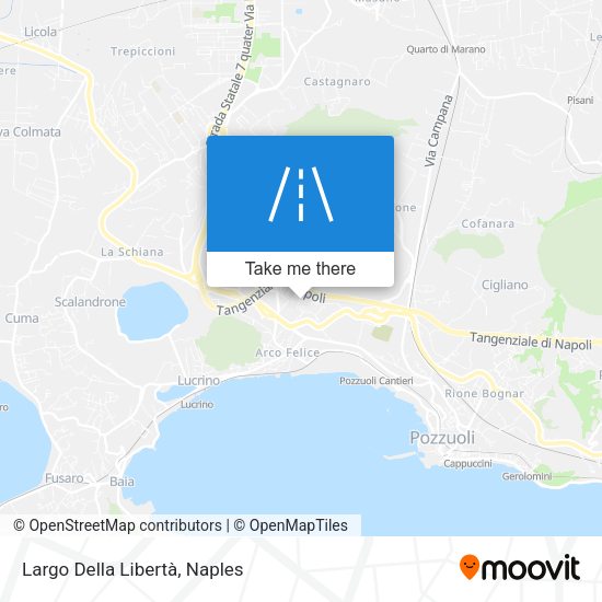 Largo Della Libertà map