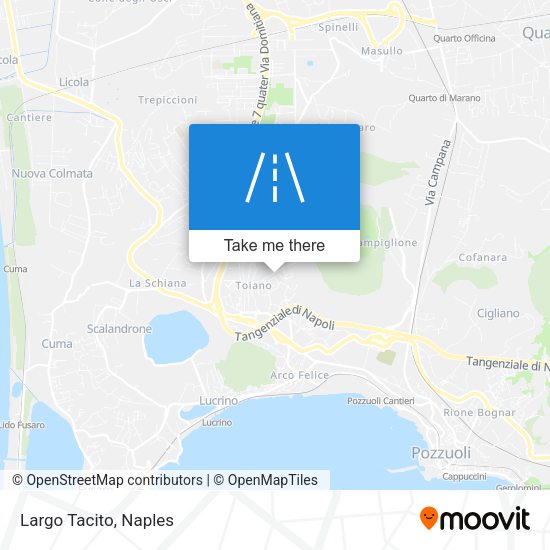 Largo Tacito map