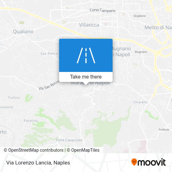 Via Lorenzo Lancia map