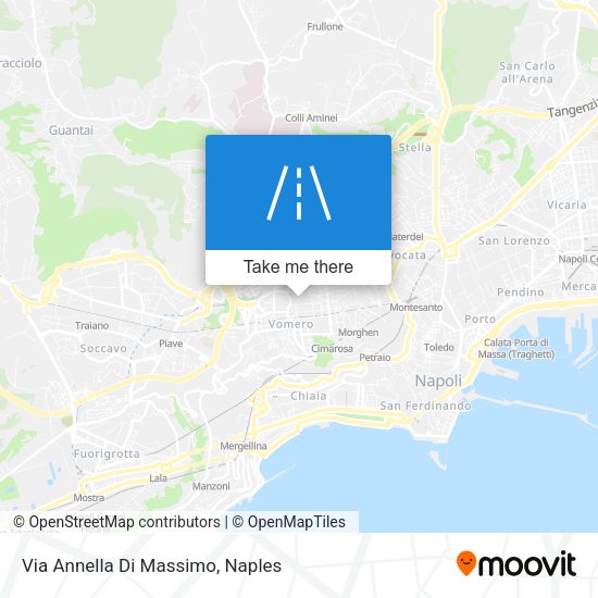 Via Annella Di Massimo map