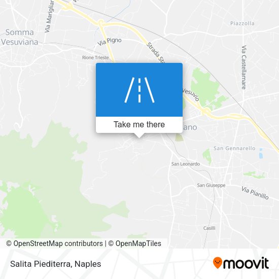 Salita Piediterra map
