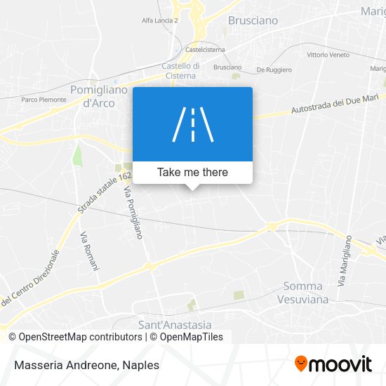 Masseria Andreone map