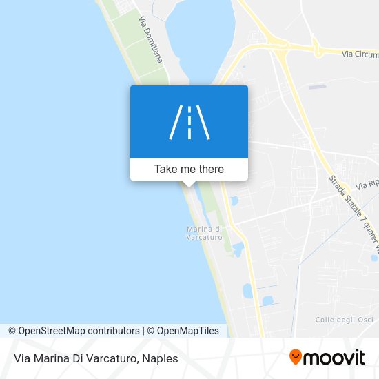 Via Marina Di Varcaturo map