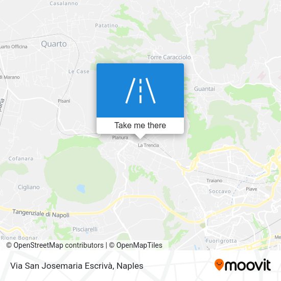 Via San Josemaria Escrivà map