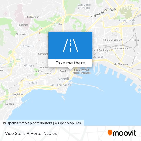 Vico Stella A Porto map