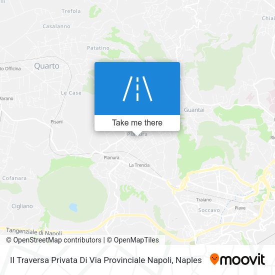 II Traversa Privata Di Via Provinciale Napoli map