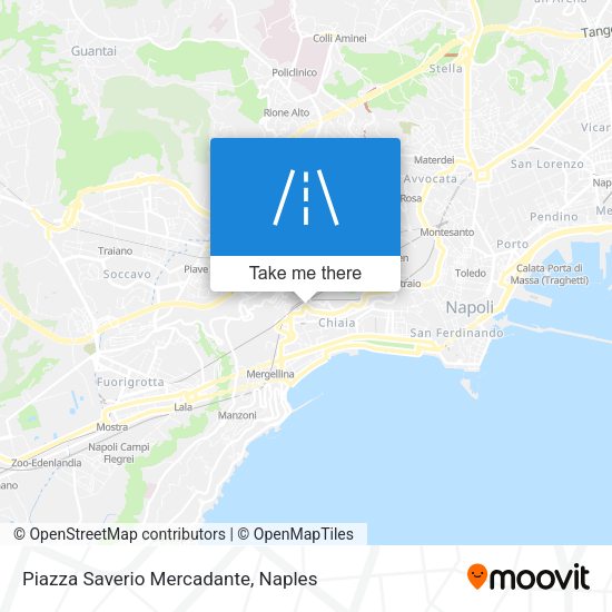 Piazza Saverio Mercadante map
