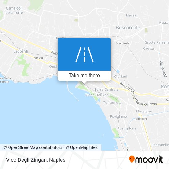 Vico Degli Zingari map