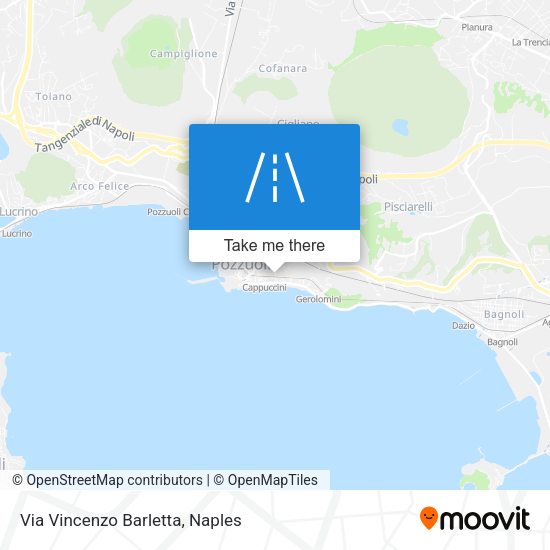 Via Vincenzo Barletta map
