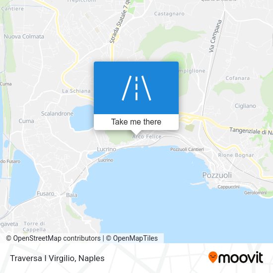 Traversa I Virgilio map