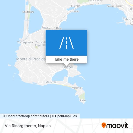 Via Risorgimento map