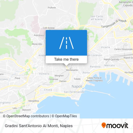 Gradini Sant'Antonio Ai Monti map