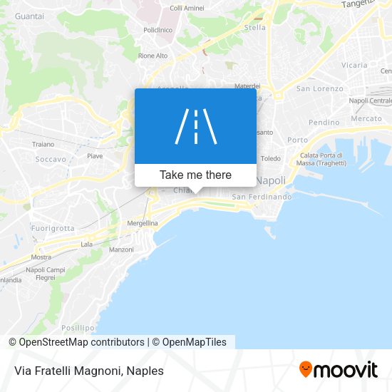 Via Fratelli Magnoni map