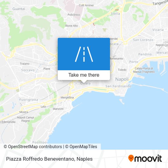 Piazza Roffredo Beneventano map