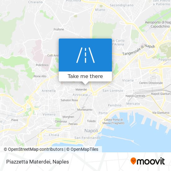 Piazzetta Materdei map