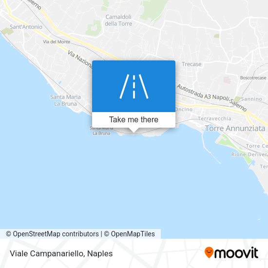 Viale Campanariello map