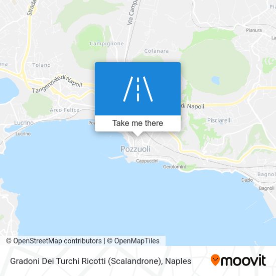 Gradoni Dei Turchi Ricotti (Scalandrone) map