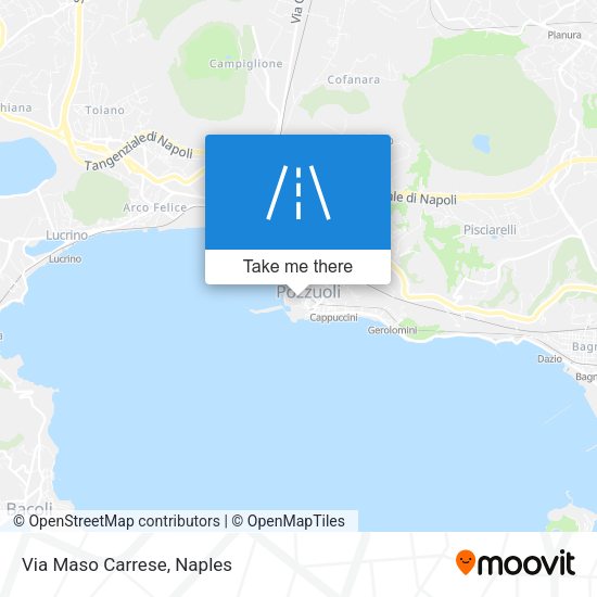 Via Maso Carrese map
