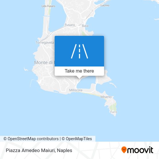 Piazza Amedeo Maiuri map