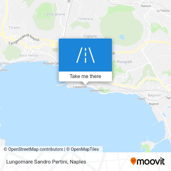Lungomare Sandro Pertini map