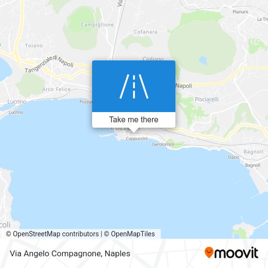 Via Angelo Compagnone map