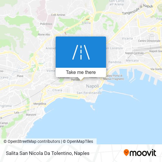 Salita San Nicola Da Tolentino map