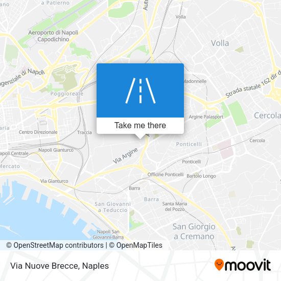 Via Nuove Brecce map