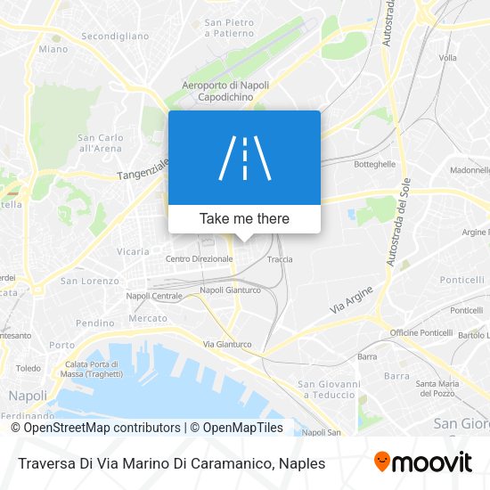 Traversa Di Via Marino Di Caramanico map