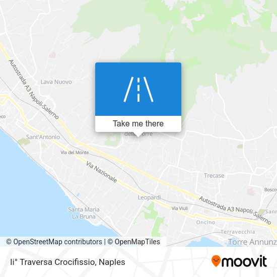 Ii° Traversa Crocifissio map
