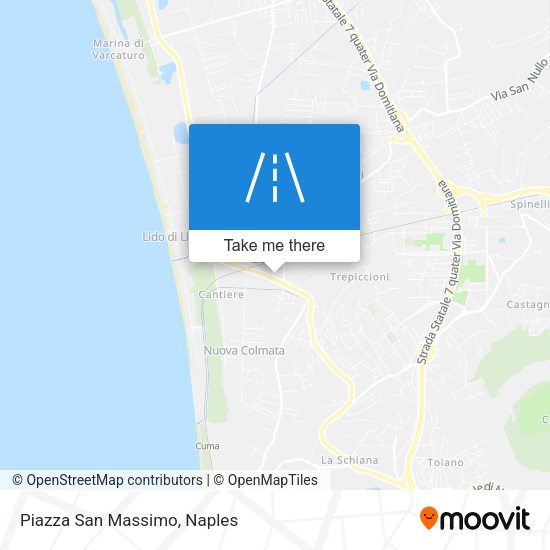 Piazza San Massimo map