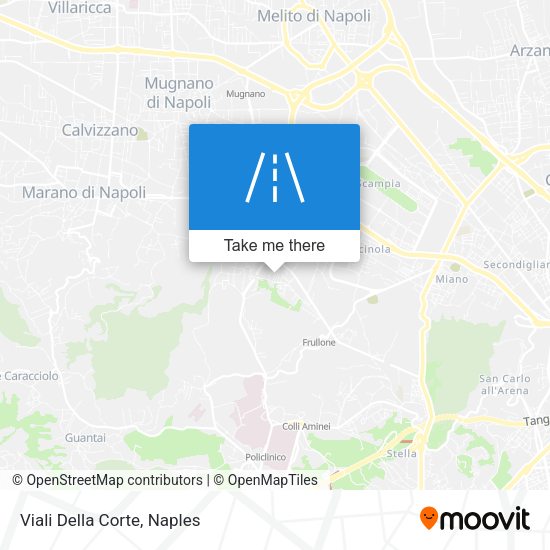 Viali Della Corte map