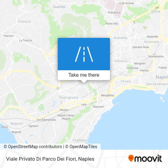 Viale Privato Di Parco Dei Fiori map