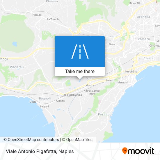 Viale Antonio Pigafetta map