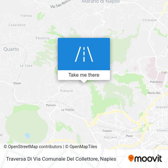 Traversa Di Via Comunale Del Collettore map