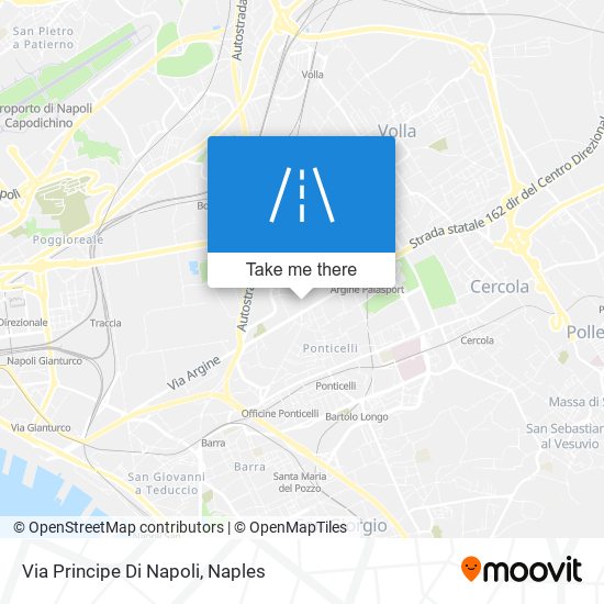 Via Principe Di Napoli map