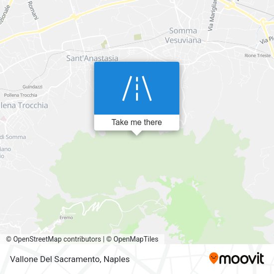 Vallone Del Sacramento map