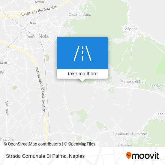 Strada Comunale Di Palma map