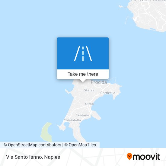 Via Santo Ianno map