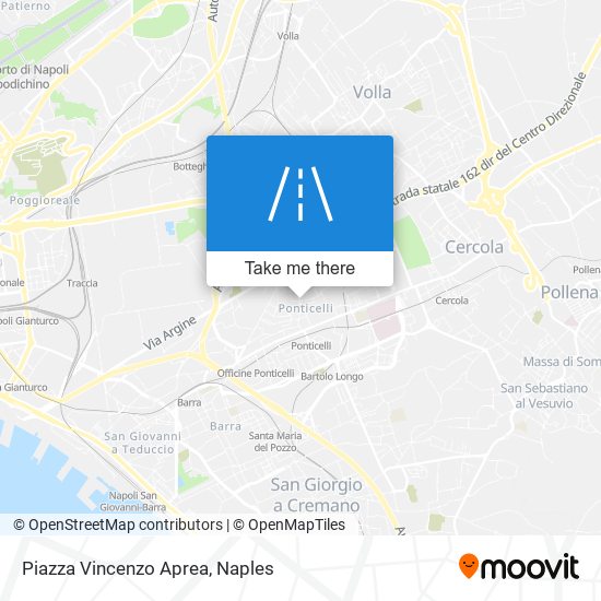 Piazza Vincenzo Aprea map