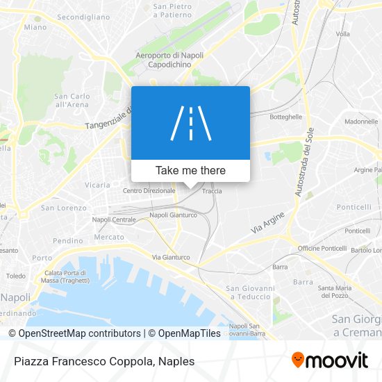 Piazza Francesco Coppola map