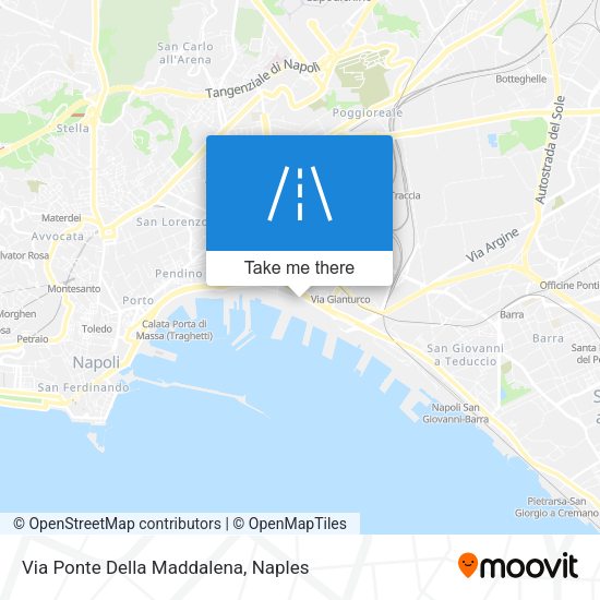 Via Ponte Della Maddalena map