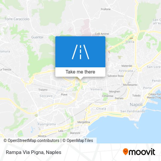 Rampa Via Pigna map