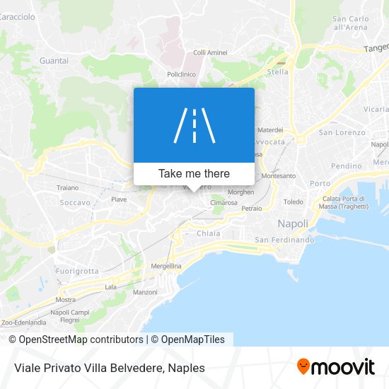 Viale Privato Villa Belvedere map