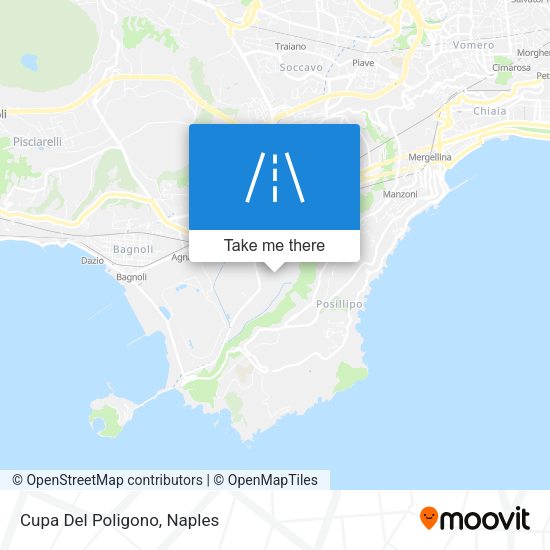 Cupa Del Poligono map