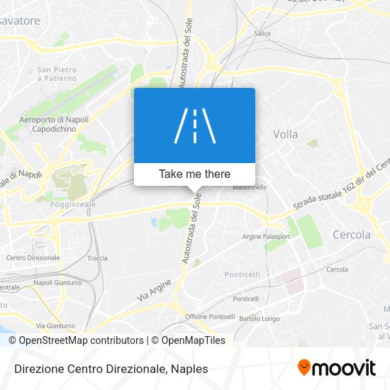 Direzione Centro Direzionale map