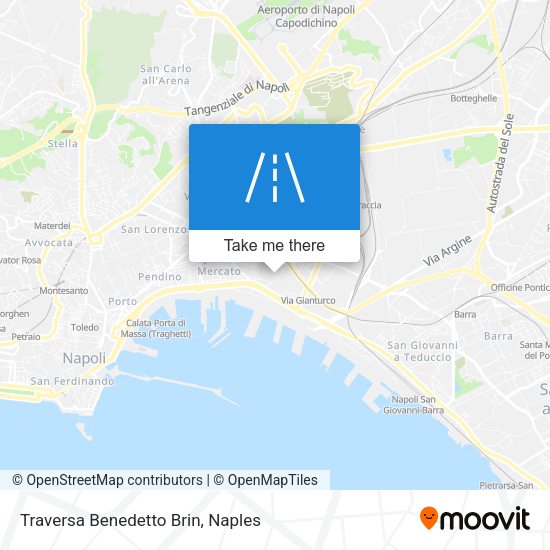 Traversa Benedetto Brin map