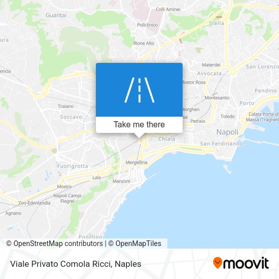 Viale Privato Comola Ricci map