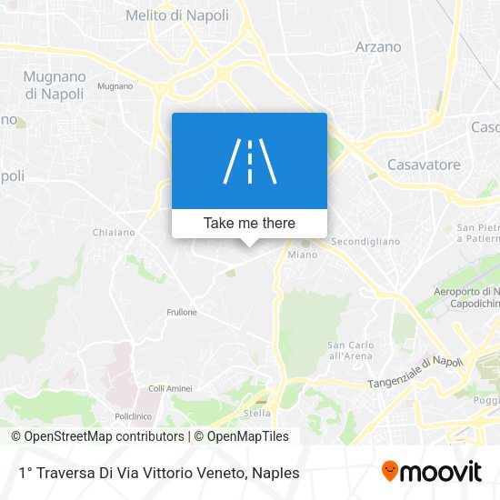 1° Traversa Di Via Vittorio Veneto map