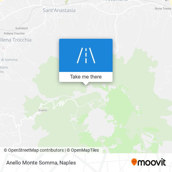 Anello Monte Somma map