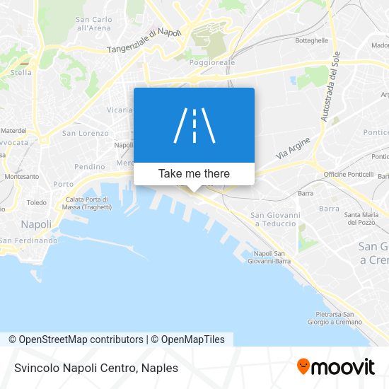 Svincolo Napoli Centro map